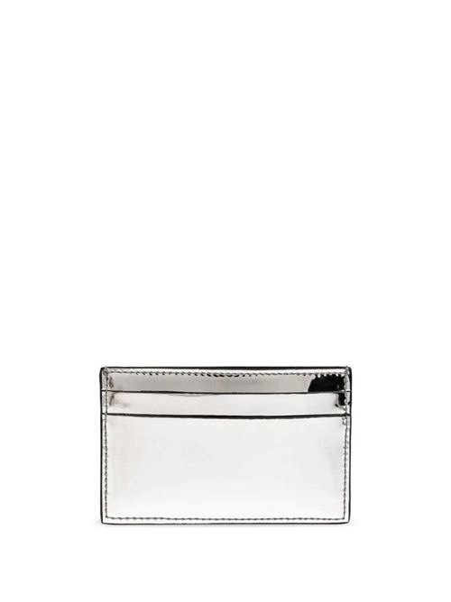 silver-tone glossy finish card Alexander McQueen | 7362301AATE1402